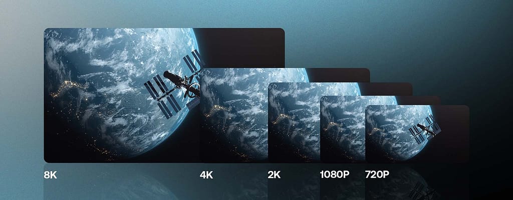 Differences in image quality