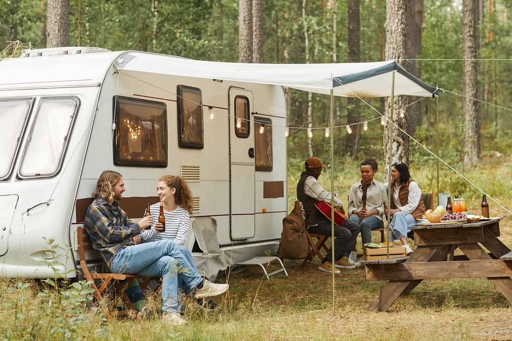 making friends and enjoying a community when traveling in your rv is rewarding and can be safer