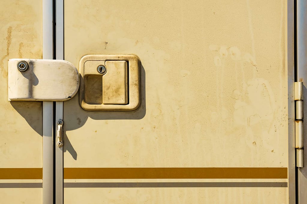 most standard RV and camper van door locks are inadequate. consider upgrading your locks to secure your property. 