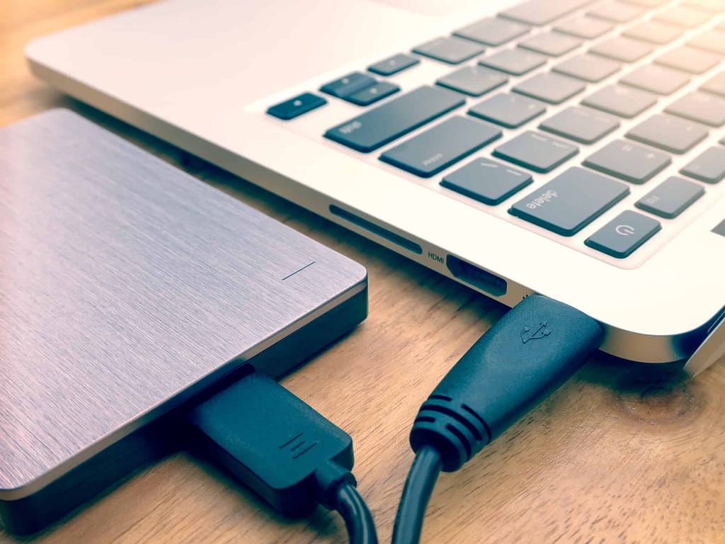 External hard drives can be used for your family's data backup