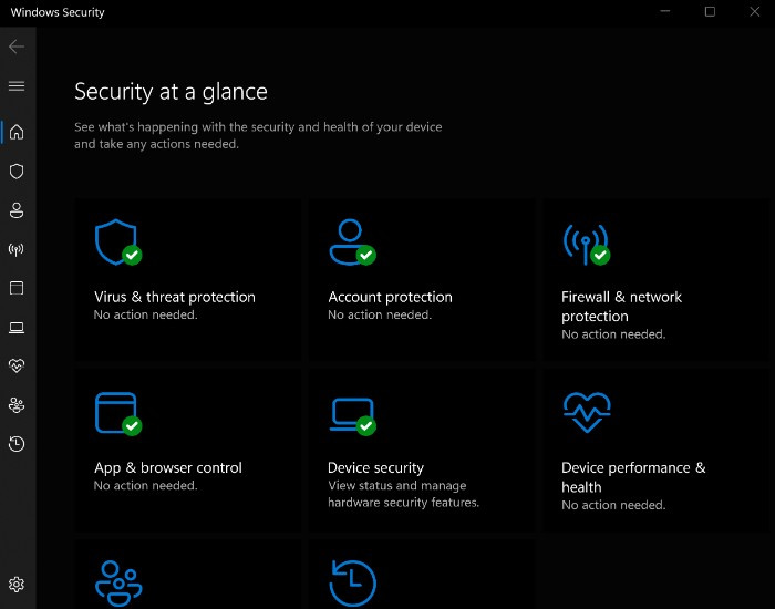 go to use windows security to begin using controlled folder access